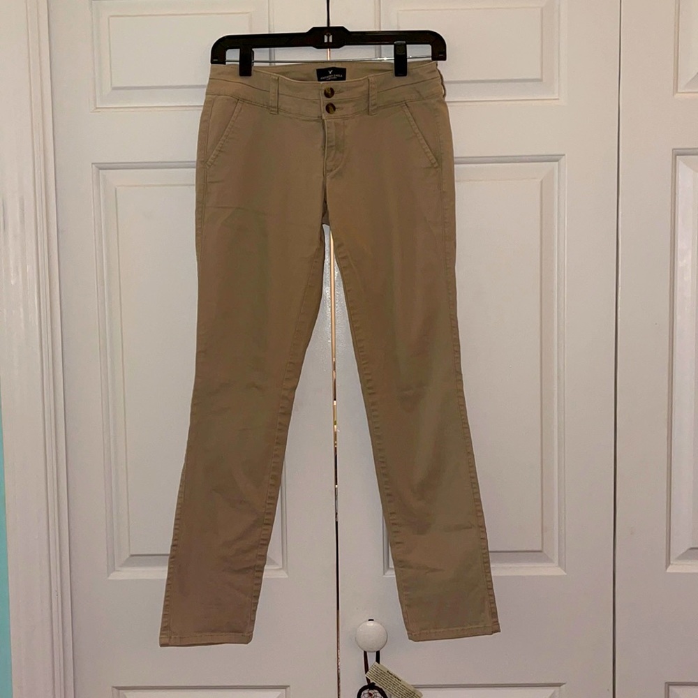 Khaki American Eagle Jeans